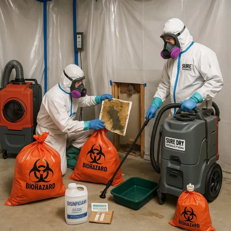 Contaminated Water Handling Protocols process in Ludlow, MA