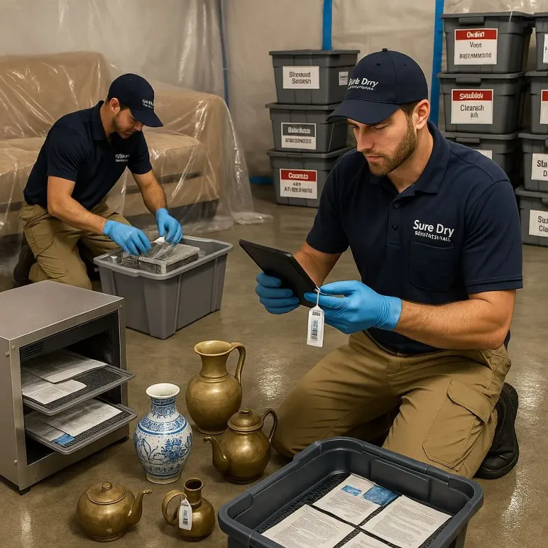 Content Protection and Restoration process in Ludlow, MA