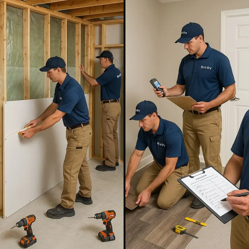Repairs and Reconstruction process in Ludlow, MA